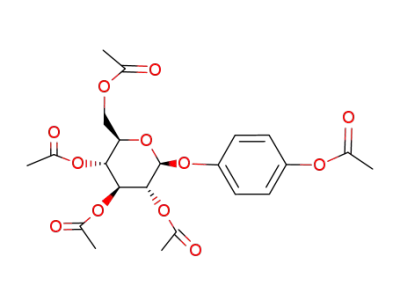 4-acetoxyphenyl 2,3,4,6-tetra-O-acetyl-β-D-glucopyranoside